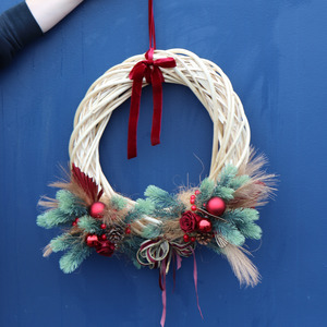 Additions Deluxe Card: Xmas Wreath | Cherry + Bright