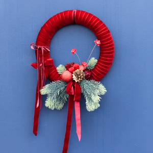 Xmas Wreath | Crimson Crush