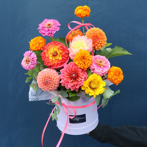Floral Hatbox: Hat Box | New Year Cheer
