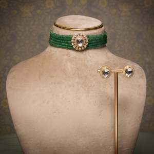 Jade Mirage Choker Set