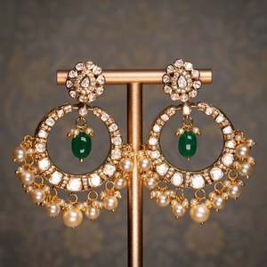 Ardha Chandbali Earrings
