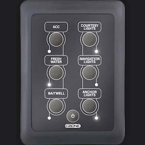 CZONE 6 WAY WATERPROOF KEYPAD