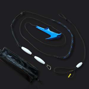 Anchors And Tethers: Cooper Anchor Beach Anchoring Rig -- ( Pro Version -- Rig attaches to Anchorman.nz Ski Tether )
