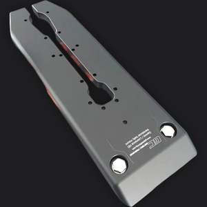 Seadoo Custom Mounts: Seadoo Fish Pro / GTX ride plate transducer mount / belly mount -- Garmin Transducers