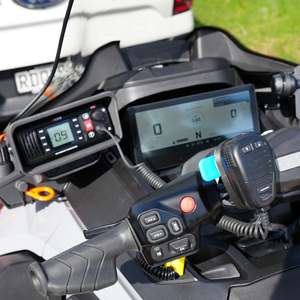 Seadoo Vhf: 25W ICOM ic-m330 VHF Radio MOUNT Plug-N-Play DIY  -- Seadoo ST3 Hull -- (Radio Not Included)