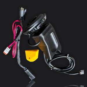 Seadoo Emergency Equipment: Wireless Charging Quadlock Mount -- Windscreen dash ST3 Hull