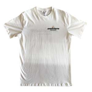 T Shirts: SUNSET FAIR TRADE TEE OFF WHITE