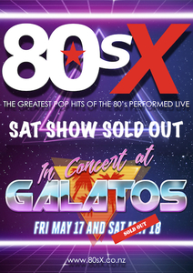 80s X Saturday show