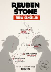Reuben Stone – SHOW CANCELLED
