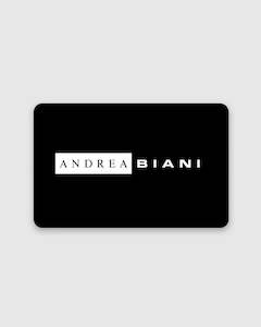 ANDREA BIANI $200 GIFT VOUCHER