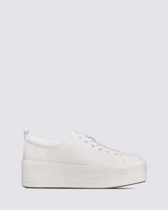 Keds: SKYLER LEATHER WHITE