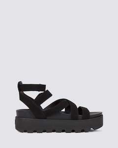 ZEZE WEDGE MULTI BLACK