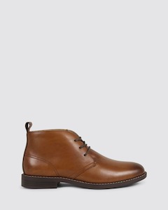 Mens Boots: HARBOUR TAN BURNISH