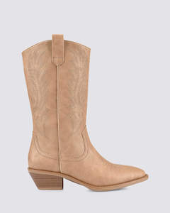 Boots Heels: HOLDER BOOTS BISCUIT