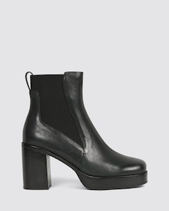 DARRIYA BLACK LEATHER