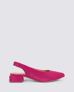 Womens Heels: MUHURR FUCHSIA