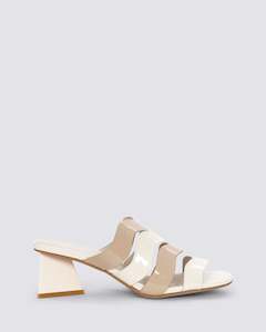Sale Shoes 1: IKKIA IVORY CAFE PATENT