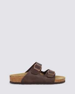 Womens Slides: N2618 CAFE