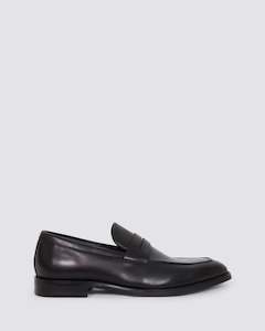 Julius Marlow: WAGER MENS LOAFERS BLACK