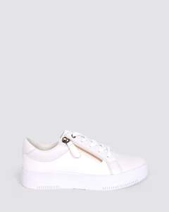 Hush Puppies: VIRTUE SNEAKERS WHITE