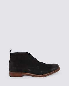 Julius Marlow: UPHOLD DRESS SHOES BLACK NUBUCK