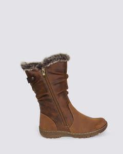 Womens Boots: GOOSE TALL BOOTS BROWN