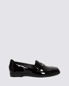 Hush Puppies: ZABRINA LOAFERS BLACK PATENT