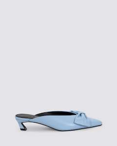 Nude Footwear: BETTYBOW HEELED MULES BABY BLUE