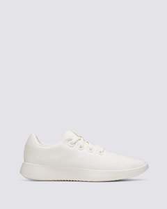 WOMENS WOOL RUNNER NZ NATURAL WHITE