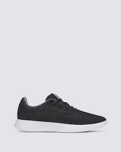 MENS WOOL RUNNER NZ NATURAL BLACK/BLIZZARD SOLE