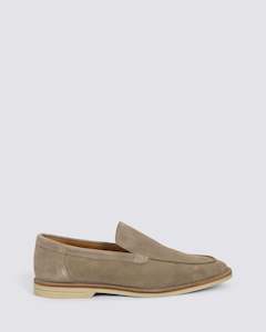 CASINO MENS LOAFERS TAUPE SUEDE