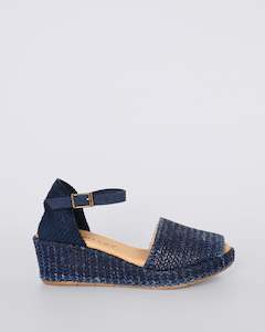 Womens Wedges: 10560 WEDGE SANDALS MARINO