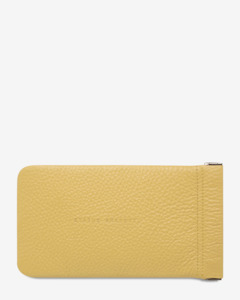 Accessories: KEEPSAKE SUNGLASSES CASE BUTTERMILK