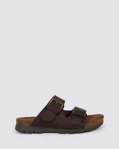 SALTON MENS SANDALS BROWN