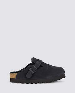 N2627 SANDALS BLACK SUEDE