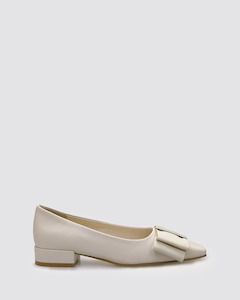 Ballet Flats: ICING FLATS DOVE LEATHER