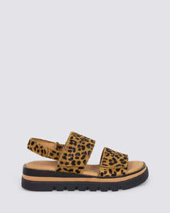 Django And Juliette: SONER SANDALS TAN LEOPARD