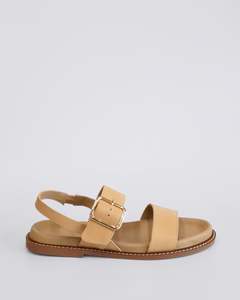 Nude Footwear: UNDO FLAT SANDALS NUDE