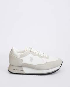 Womens Sneakers: SACHA WOMENS SNEAKERS WHITE