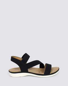 Womens Sandals: QING SANDALS BLACK