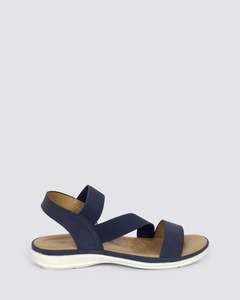 Womens Sandals: QING SANDALS NAVY