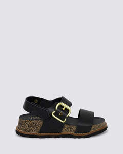 Womens Wedges: OCA SANDALS BLACK