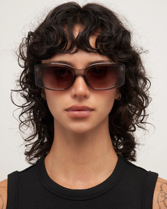 Accessories Sunglasses: PIPER SUNGLASSES TRANS OLIVE/BROWN FADE