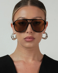 Accessories Sunglasses: STEVIE SUNGLASSES BLACK/OLIVE