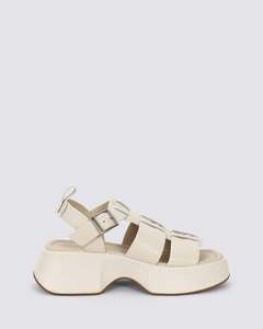 BOTHER PLATFORM SANDALS BONE