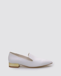 KAMI LOAFERS WHITE LEATHER
