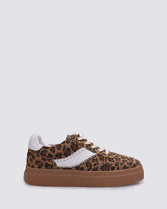 KENZIE SNEAKERS CHOCOLATE LEOPARD