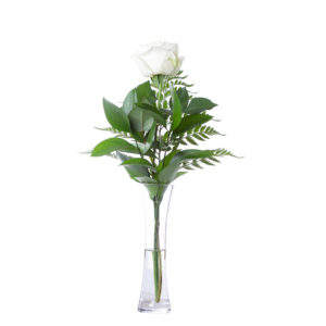 Anniversary: Bud Vase Pink Gerbera