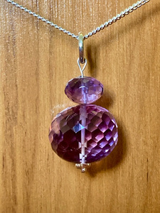 Amethyst Bead Pendant - Andrea Spicer