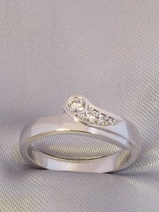 Diamond Rings: Diamond Comet Ring - Andrea Spicer